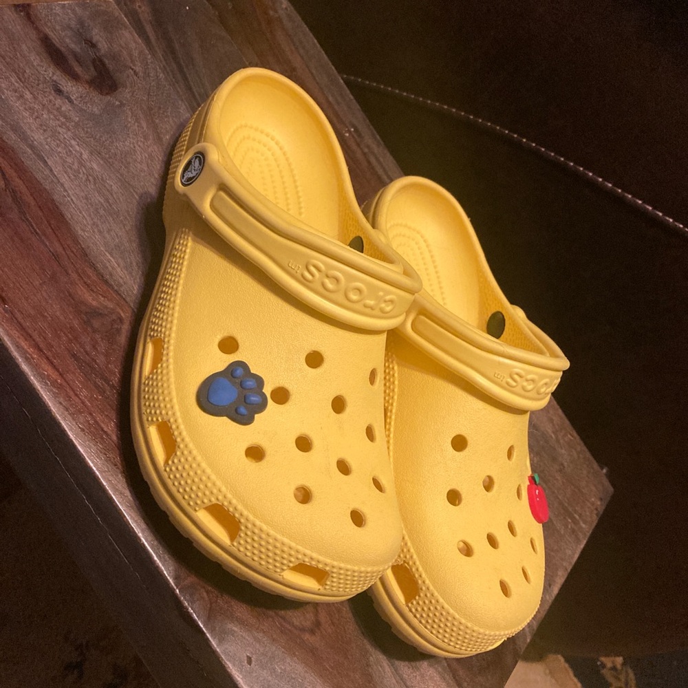 Yellow Crocs - image 1